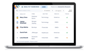 Substantive Rankings Product Image